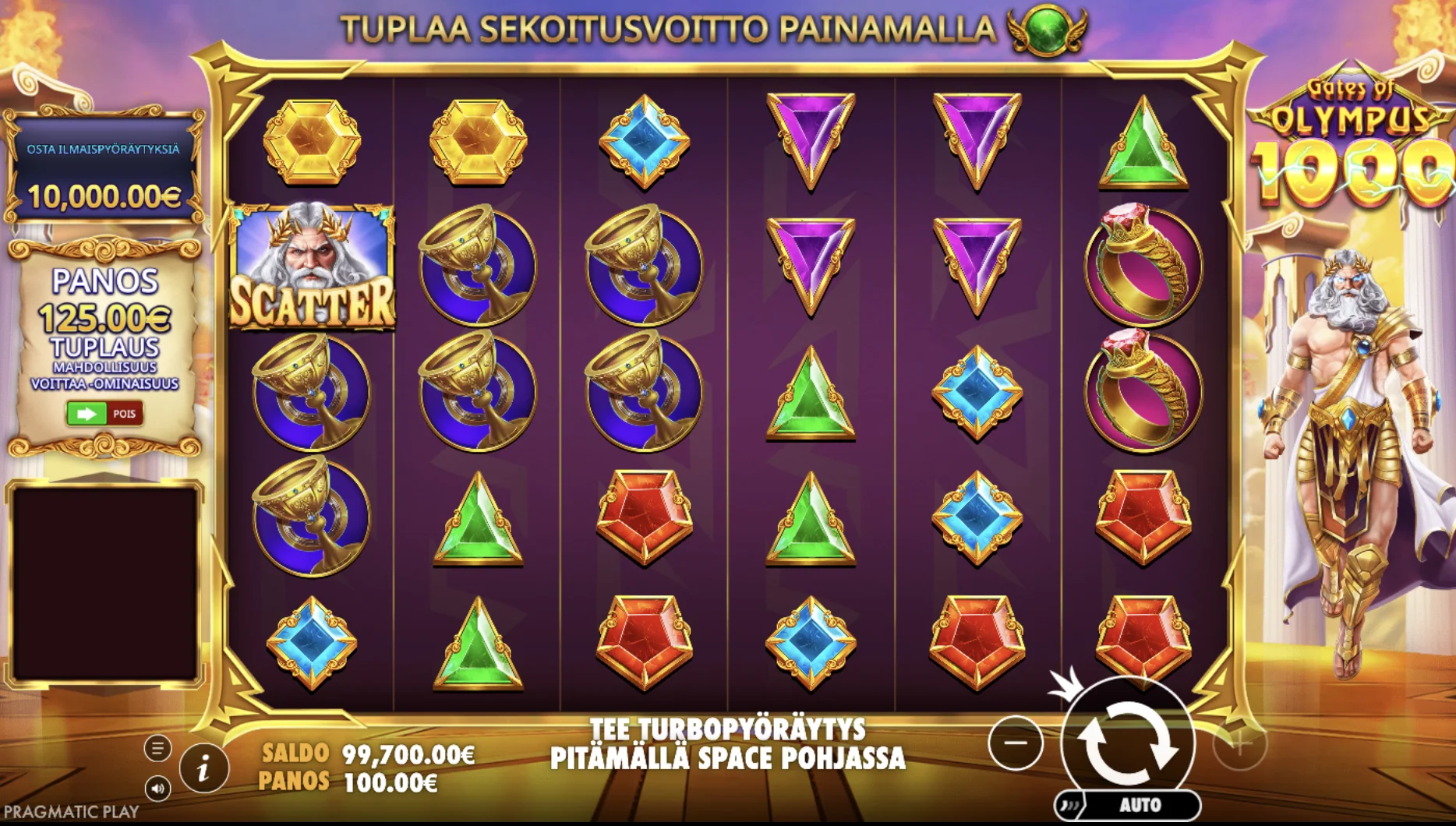 Vantaggi di Gates of Olympus Pragmatic Play